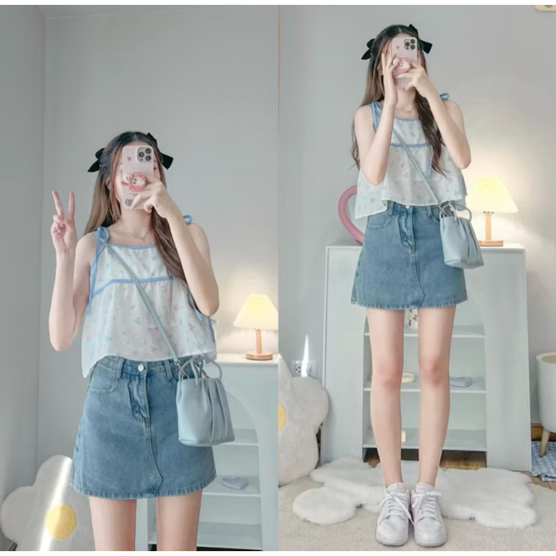 ส่งต่อเสื้อสายเดี่ยว จากร้าน Rika.shop