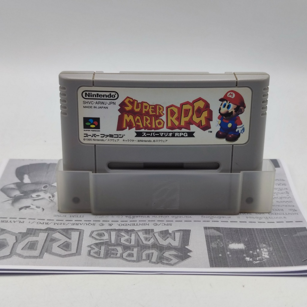 Super Mario RPG [SFC][JP] ตลับแท้ เล่นได้ มีปริ้น บทสรุป แถมให้ Nintendo Super Famicom