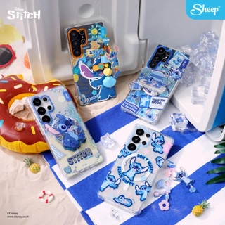 [S23Ultra/S24Ultra/S25Ultra/S26Ultra Stitch] Disney Stitch Collection เคสซัมซุง ชาร์จแม่เหล็ก Magnet ฟรี Griptok/Strap