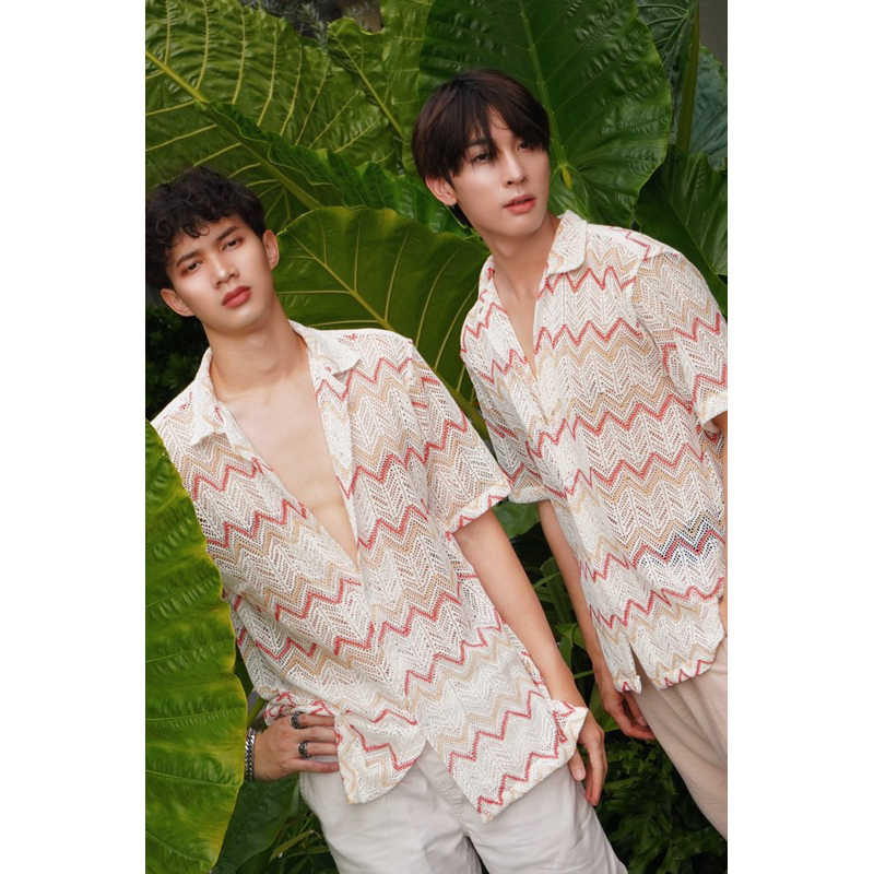 HIMHOUSE | waves เสื้อฮาวาย