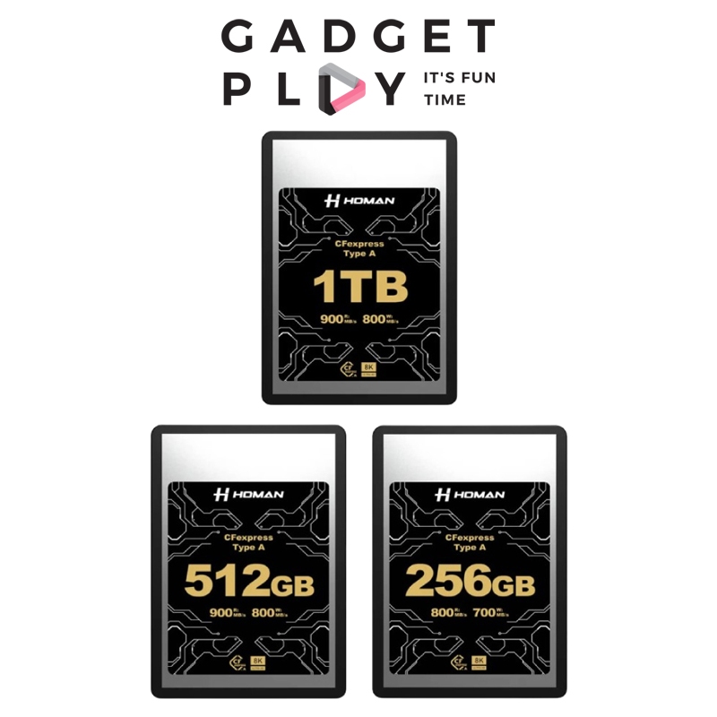 [กรุงเทพฯส่งด่วน] Homan CFexpress Type-A การ์ดความเร็วสูง ถ่าย 4K/RAW ลื่น รองรับกล้อง Sony ระดับโปร