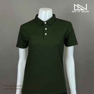 เสื้อปกเชิ้ตสีเขียวขี้ม้า รุ่น DN-005 (หญิง) 🔥กระดุม 3 เม็ด🔥…