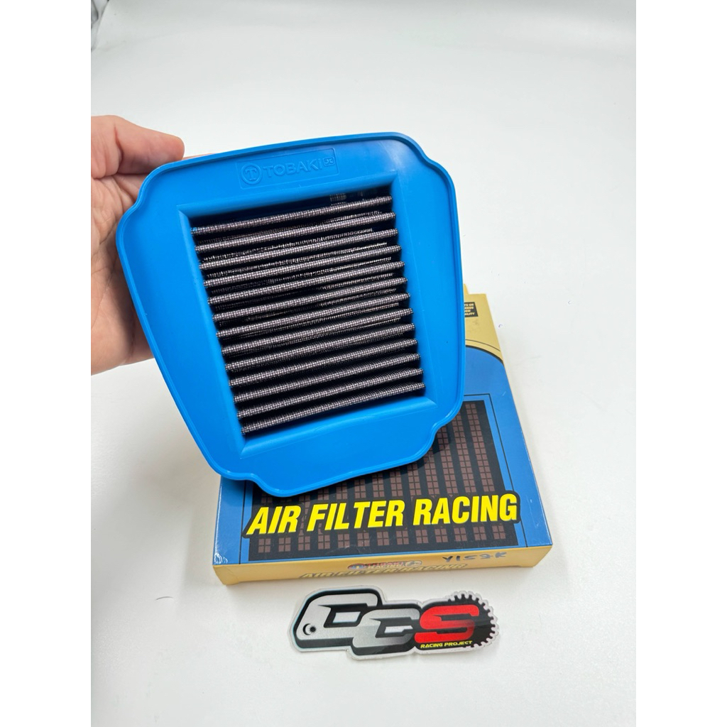กรองอากาศแต่ง tobaki สำหรับรถ exciter150 , exciter155 vva