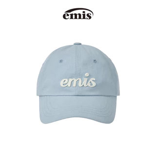 EMIS - APPLIQUE BALL CAP (BEIGE ,BLACK ,BLUE ,BLUE GRREN ,CREAM ,GREEN ,KHAKI ,LIGHT BLUE ,NAVY , PINK , RED ,YELLOW)