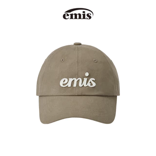 EMIS - APPLIQUE BALL CAP (BEIGE ,BLACK ,BLUE ,BLUE GRREN ,CREAM ,GREEN ,KHAKI ,LIGHT BLUE ,NAVY , PINK , RED ,YELLOW)