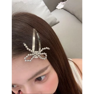 พร้อมส่ง!🇹🇭 ราคา/ชิ้น กิ๊บโบว์ลูกปัดขนาดใหญ่ วัสดุกิ๊บสแตนเลส Korea style น่ารัก เนื้องานเกาหลี เกรดพรีเมี่ยม คุณภาพดี