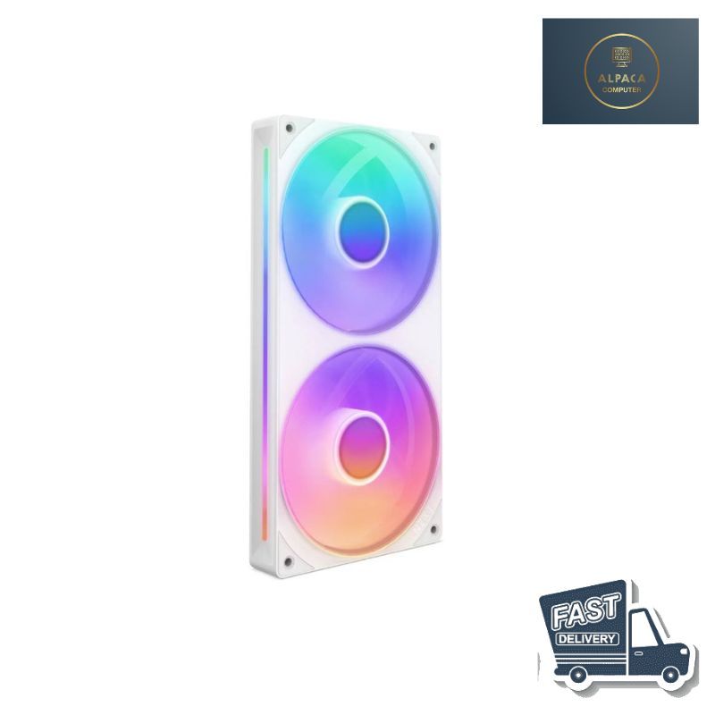 NZXT F240 RGB CORE WHITE : RF-U24HF-W1 สินค้าพร้อมส่ง