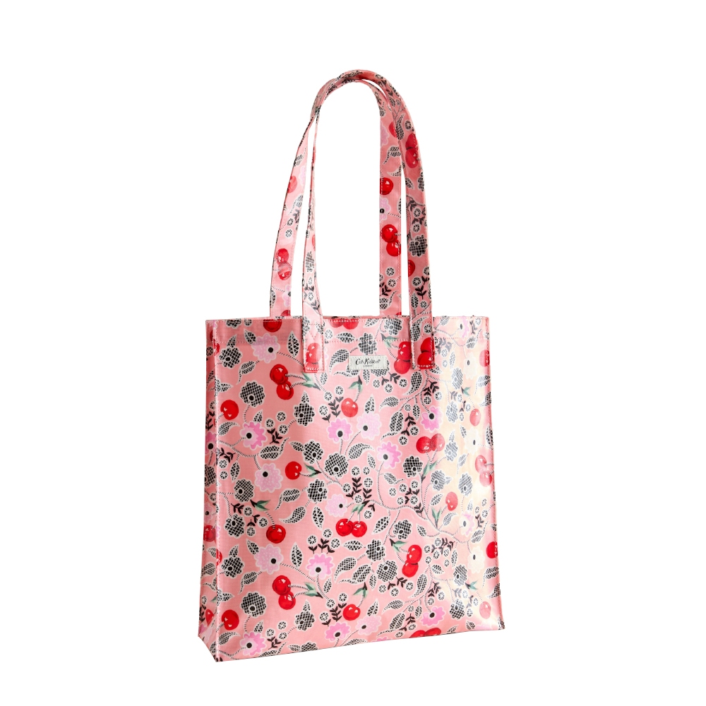 Cath Kidston Female Large Bookbag Cherry Bunches Pink