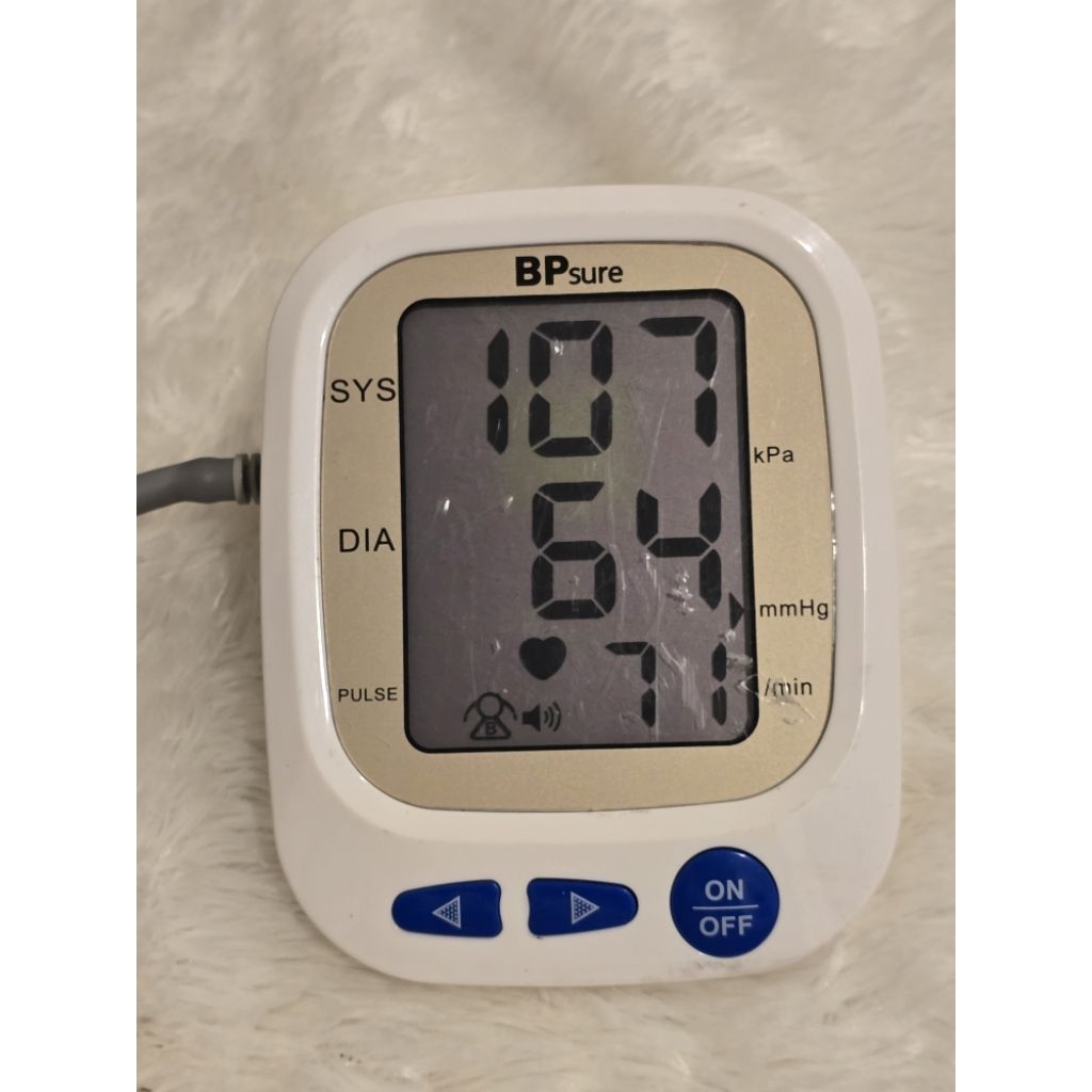 มือ2 เครื่องวัดความดัน ที่วัดความดัน BP Sure วัดความดัน ใช้งานได้ รับมาขายไป