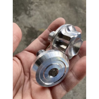 น็อตแผงคอKR หัวจี้ลาย/หัวจีบ ( อัลลอยส์เกรดA) 1 ชิ้น น้อต แผ…