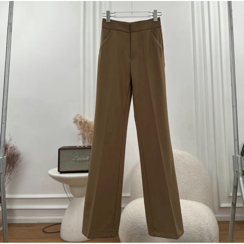 กางเกงATIPAรุ่นMobi bootcutขาม้า