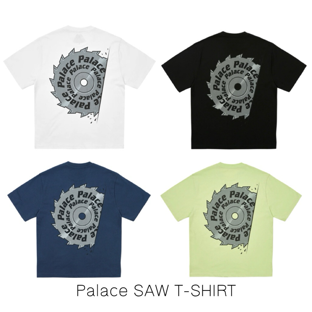 เสื้อยืด Palace SAW T-SHIRT ของแท้💯%