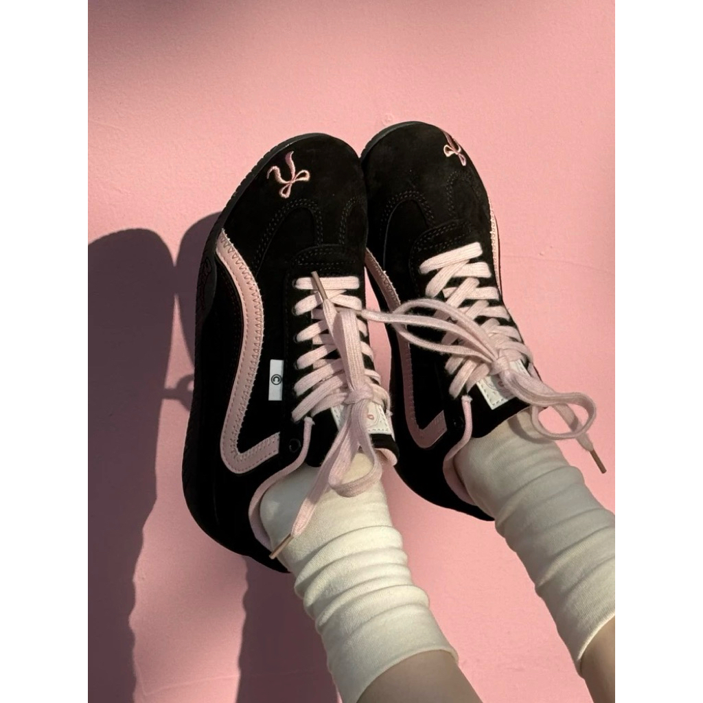 🎀 Cat&Sofa รองเท้าผ้าใบรุ่นโบว์ ฮิตสุดคิ้วท์ ของแท้💯🎀