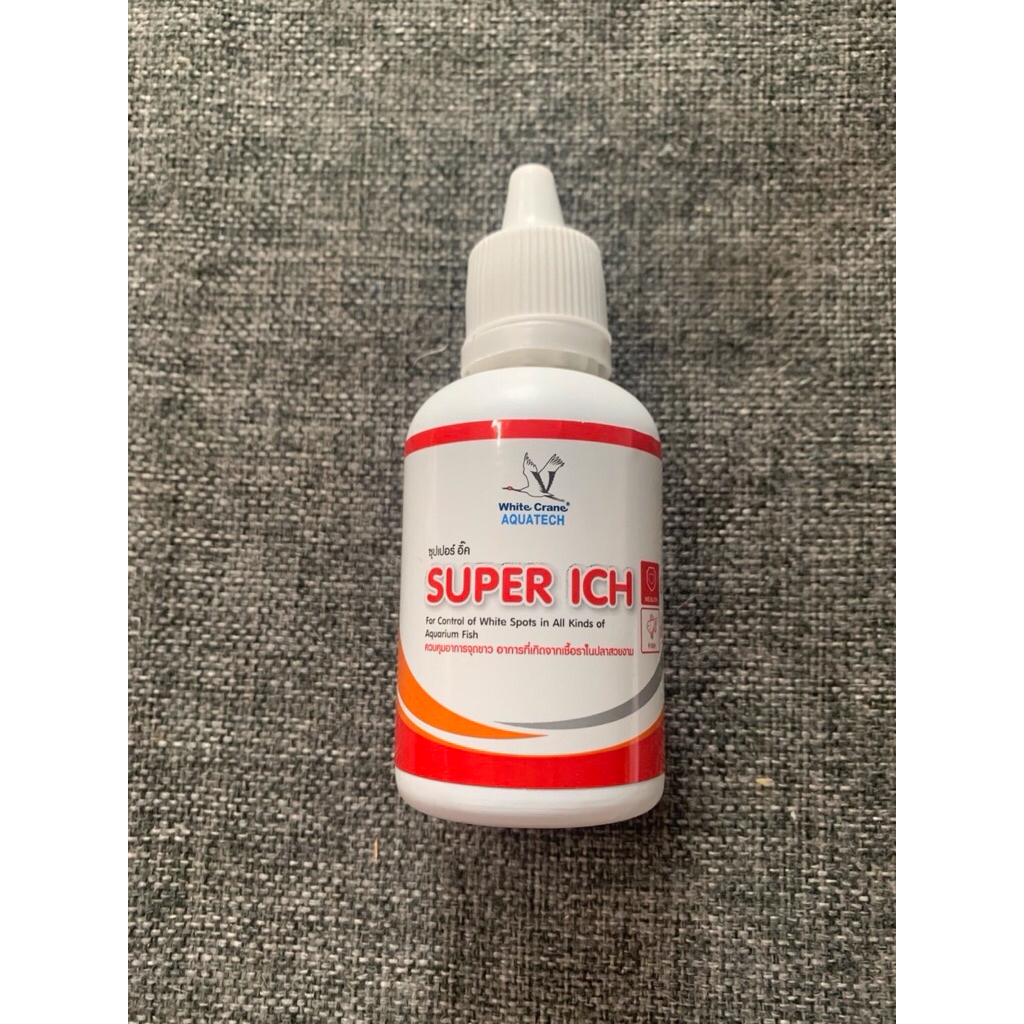 ซุปเปอร์อิ๊ค (Super Ich)  ผลิตภัณฑ์กำจัดปรสิตในปลาสวยงาม