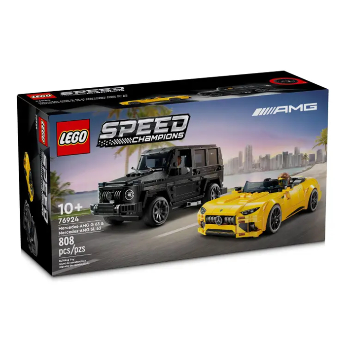 Lego Speed Champions Mercedes-AMG G 63 & Mercedes-AMG SL 63  76924
