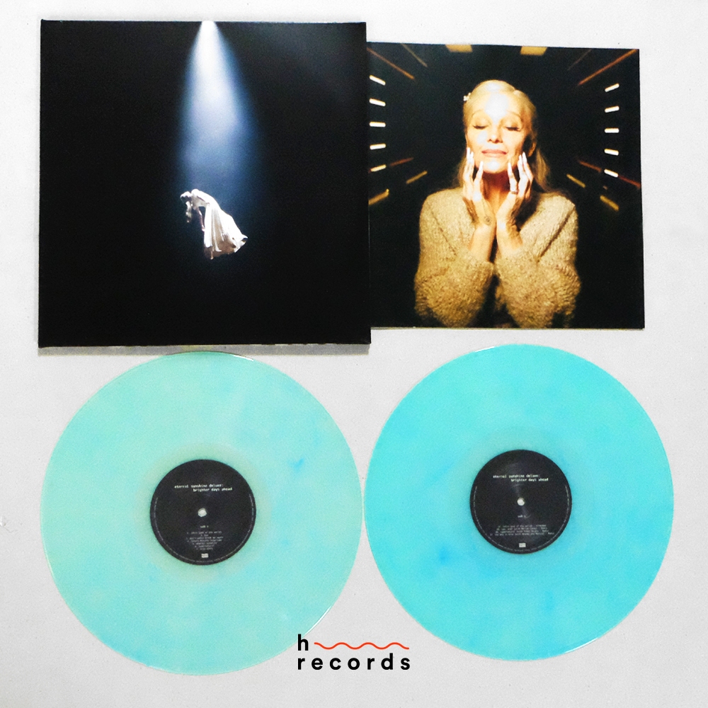 (ส่งฟรี) แผ่นเสียง Ariana Grande - eternal sunshine deluxe: brighter days ahead (Translucent Marble 