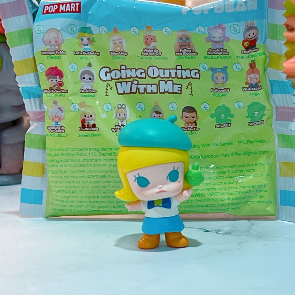 Pop Bean Going Outing with me [ระบุตัว]แท้💯% ส่งจาก🇹🇭ถึงไวมาก