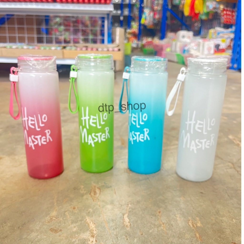 ขวดแก้ว มีสายห้อย ขนาดพกพาง่าย ขวดน้ำ