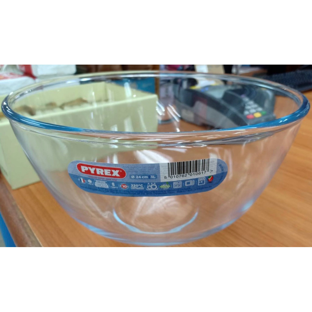 🍂🍂Pyrex Bowl ถ้วยชามแก้ว ภาชนะใส่อาหาร Pyrex Smart Essentials🌺มี 2 ขนาด 3L/24cm. กับ 4qt/3.8L💓