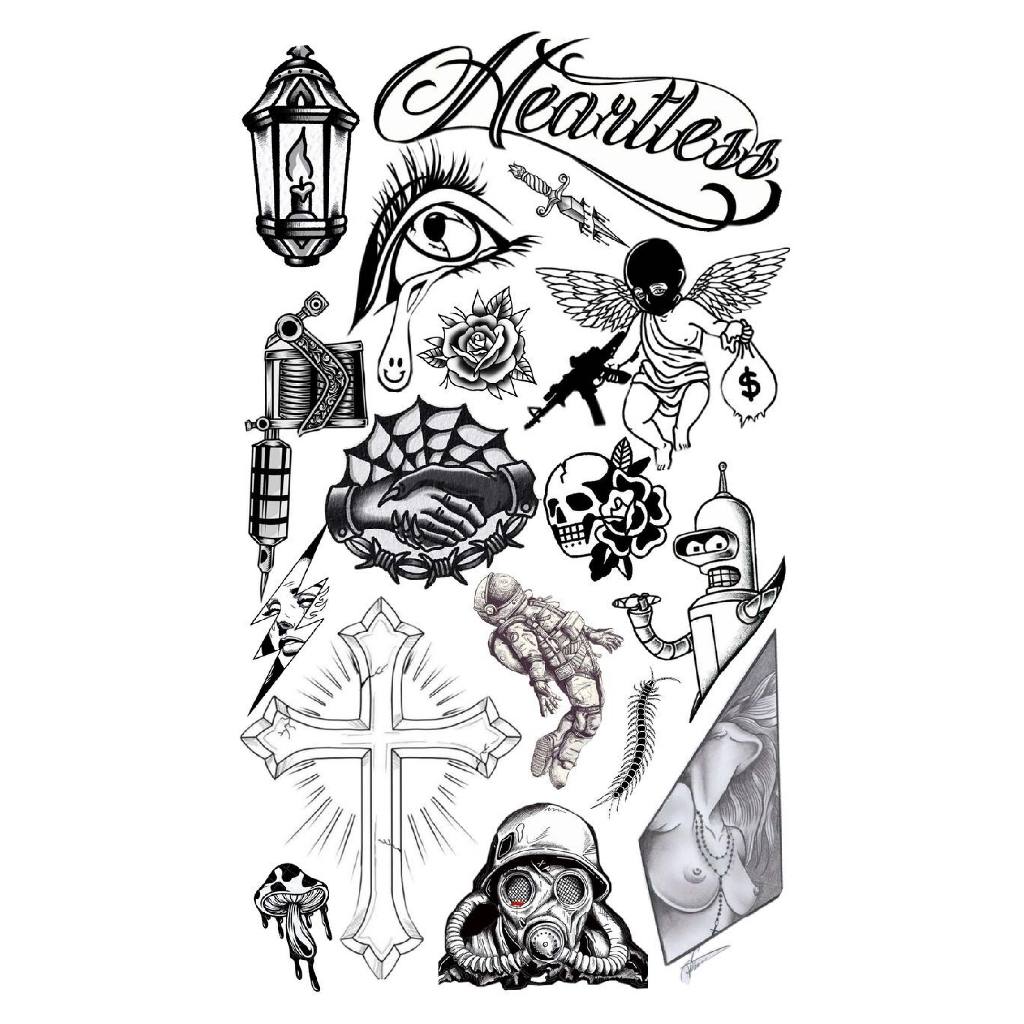 สมุดภาพแบบสักลายtattoo  เเทดทูรอยสัก แบบลายสักชุดที่ 10