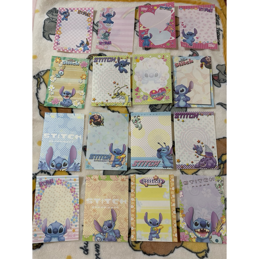 กระดาษโน้ตลาย Stitch ลิขสิทธิ์แท้