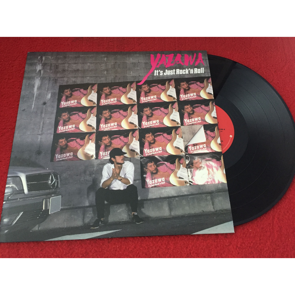 Eikichi Yazawa YAZAWA IT'S JUST ROCK'N ROLL ขนาด 12 นิ้ว LP B192