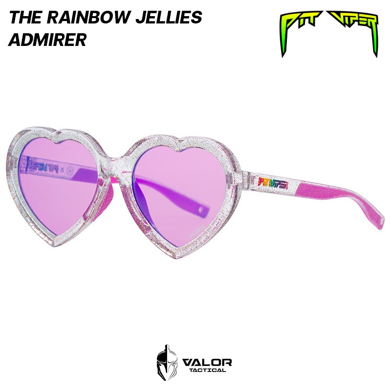 Pit Viper - The Rainbow Jellies Admirer, Climax แว่นกันแดด ทรงหัวใจ แว่นแฟชั่น เหมาะกับ Lifestyle ทั