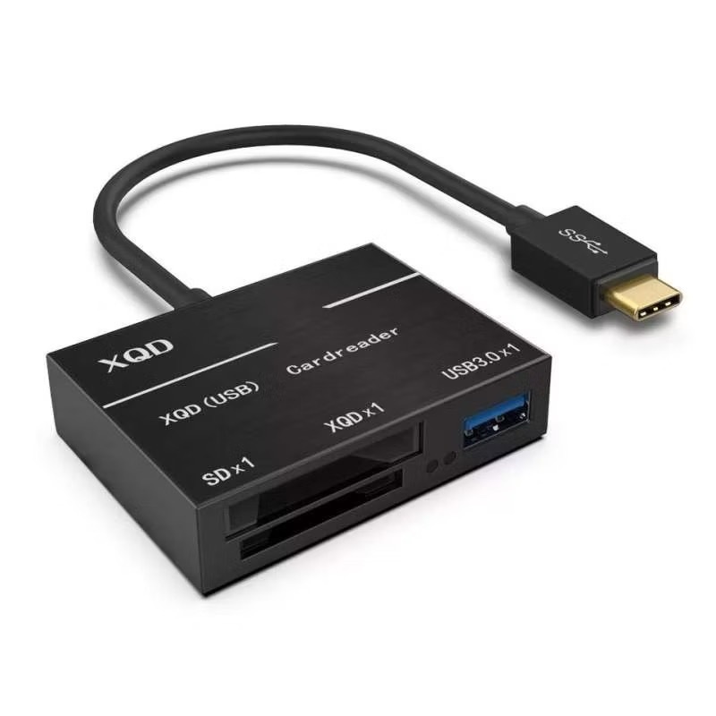 XQD SD Card Reader Upto 500MB/s High Speed XQD type c 2.0 USB3.0 HUB Camera Kit Adapter
