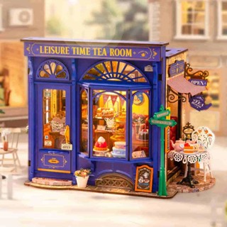 Rolife DIY Miniature Dollhouse - Leisure Time Tea Room โมเดล…
