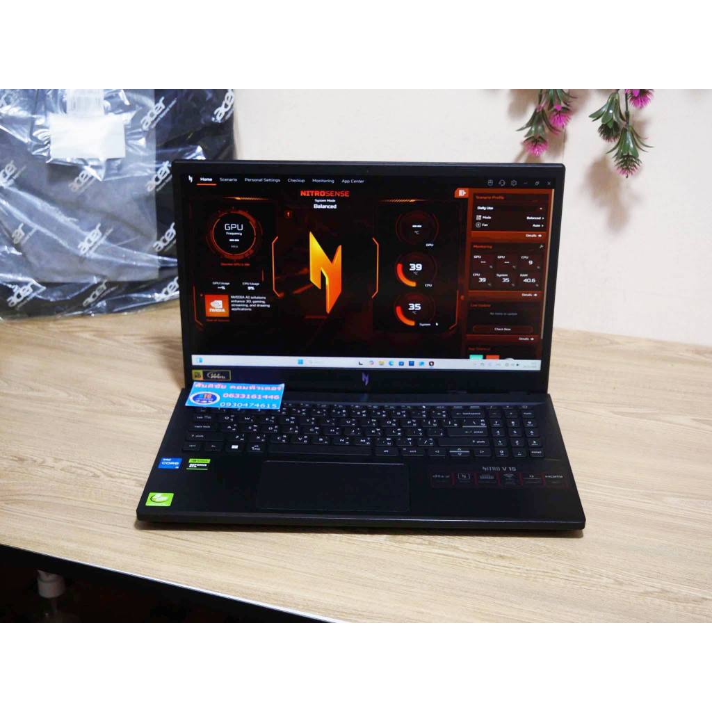 #RTX4050 & #DDR5 รุ่นหม่ๆ Acer Nitro ANV15-15 ทรงพลัง I5GEN13