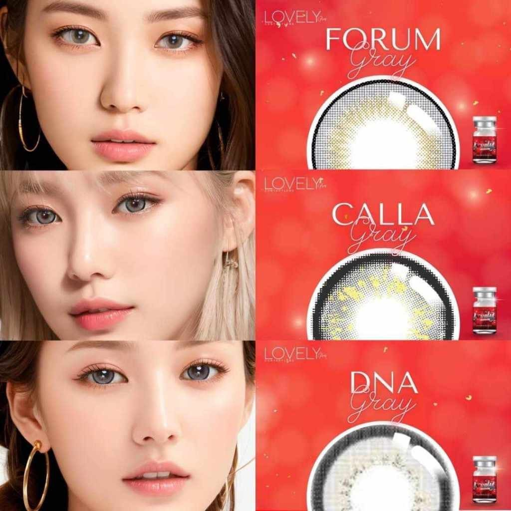 คอนแทคเลนส์ แฟชั่น สายตาปกติ 0.00 forum calla dnaชนิดนิ่ม รายเดือน