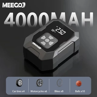 MeeGoo เครื่องปั๊มลมแบบพกพา เครื่องสูบลมไฟฟ้า Electric Air Pump ที่เติมลมยางรถ มัลติฟังก์ชั่น