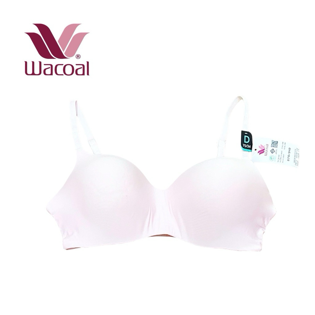 Wacoal เสื้อในไม่มีโครง รุ่น 2 ตะขอ size D75/34D