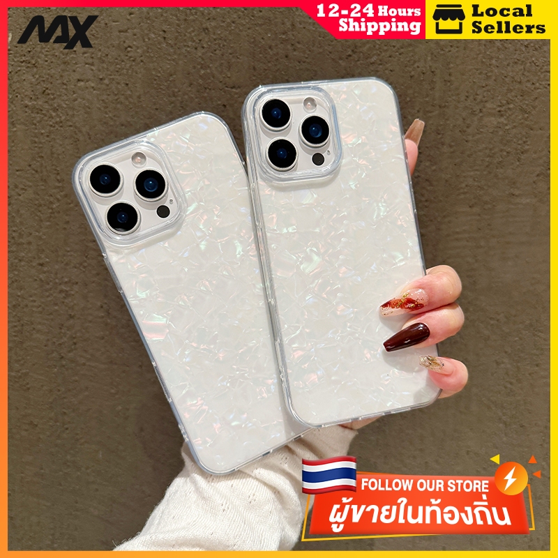 เคสโทรศัพท์มือถือ กันกระแทก ปิดด้านหลัง ลายกลิตเตอร์ แวววาว for 11 12 13 15 14plus 15 pro max XR 12 13pro  6P 7P 8P XS