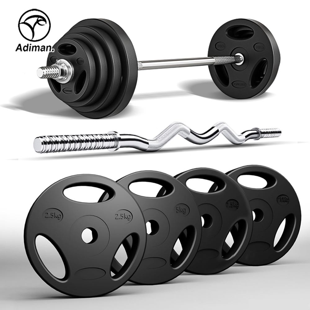 Barbell Dumbbell Weight Plate แผ่นน้ำหนัก 2.5 kg /5 kg /7.5 kg /10 kg. ดัมเบล แผ่นยกน้ำหนัก รูมาตรฐา
