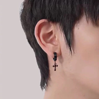 ต่างหูหนีบแฟชั่น ห่วงหนีบ เหมาะสำหรับคนที่ไม่เจาะหู ใส่ได้ทั้งเด็ก และผู้ใหญ่
