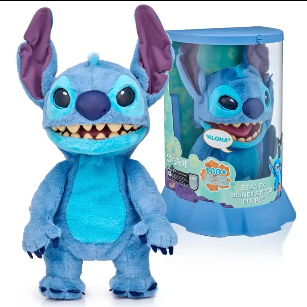 DISNEY STITCH REAL FX DISNEY STITCH PUPPET ตุ๊กตาสติทช์เพื่อนรัก