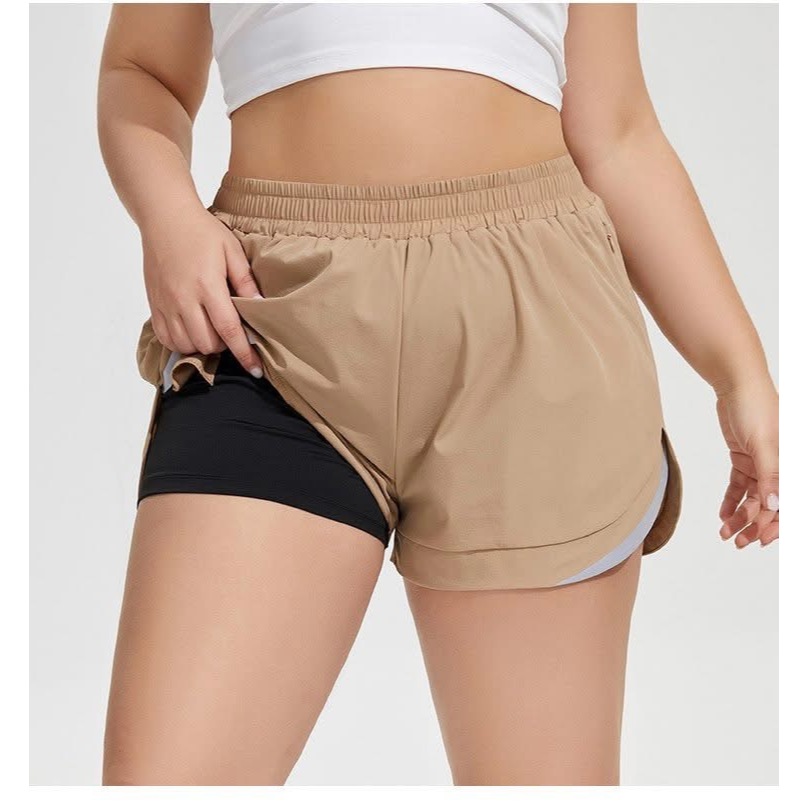 Bigbra365-HI123(XL -4XL) กางเกงออกกำลังกายเปิดข้าง พร้อมส่ง