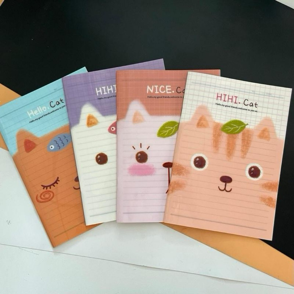 (ยกโหล 12 ชิ้น) No.202   สมุด สมุดจดบันทึก ปกพลาสติกลายการ์ตูน คละลาย/สี สุ่มลายมีมากกกว่าในรูป