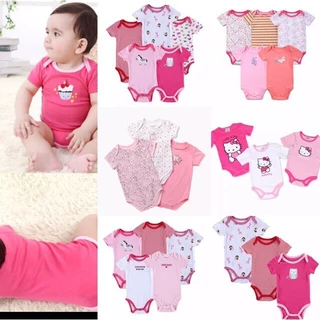 👍ถูกที่สุด CICI baby girl ชุดจั๊มสูทเด็กแรกเกิด เสื้อผ้าเด็กคลาน เสื้อผ้าเด็กผู้หญิง（0-3 เดือน-6เดือน-9เดือน-อายุ 2 ปี）