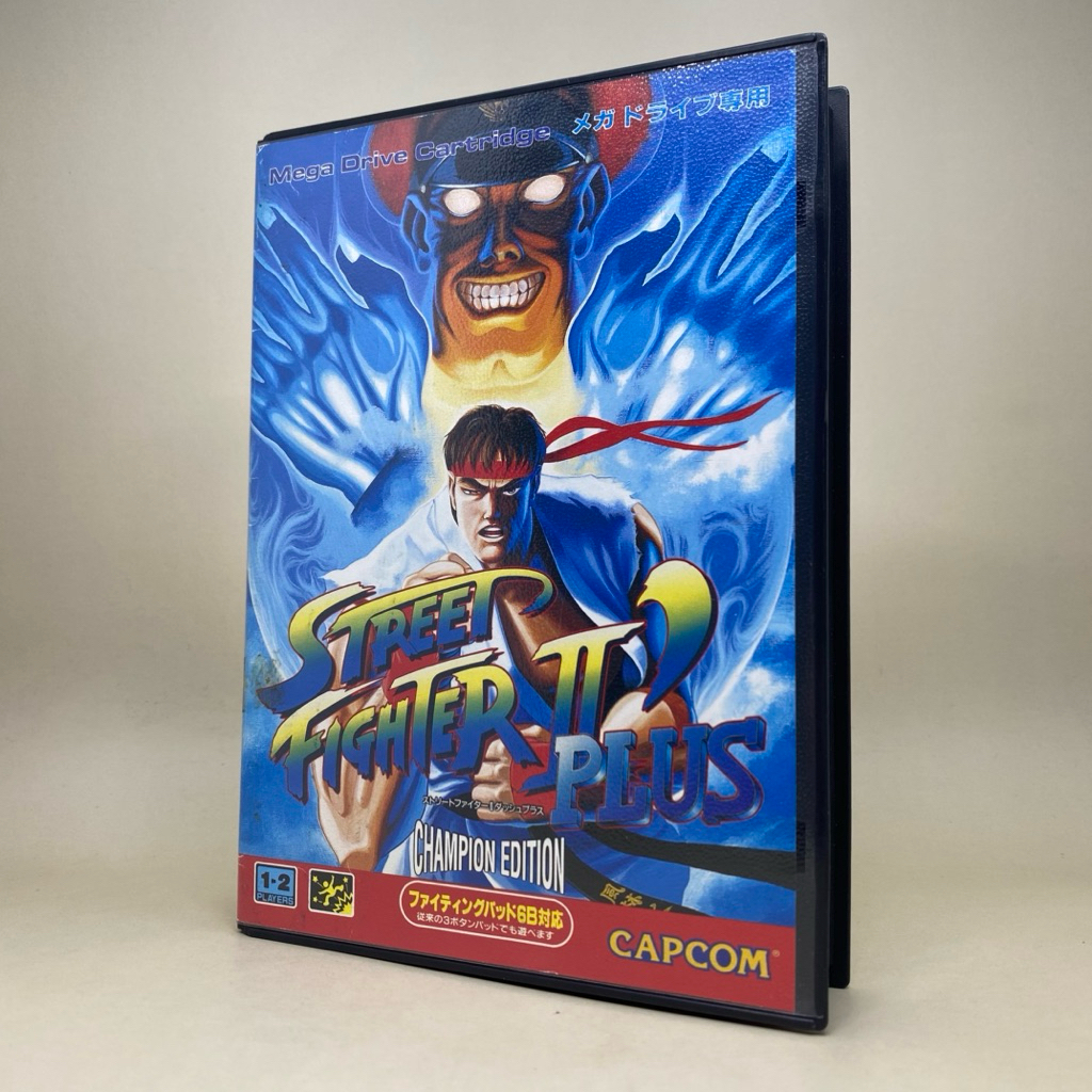 Street Fighter 2 Plus Champion Edition (MD) | SEGA Mega Drive Original Cartridge 16bit w/Box NTSC Ja