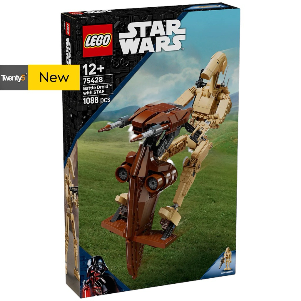 (พร้อมส่ง รับประกันกล่องสวย) Lego Star Wars 75428 Battle Droid™ with STAP