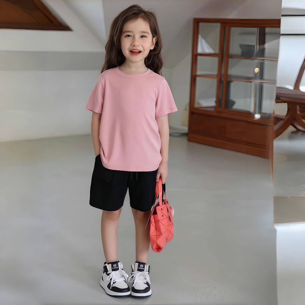 【พร้อมส่ง】กางเกงขาสั้นเด็ก ลําลอง สีสดใส ผ้านุ่มๆ น่ารักๆ ใส่สบาย แฟชั่น ขายดี - รูปที่ 3