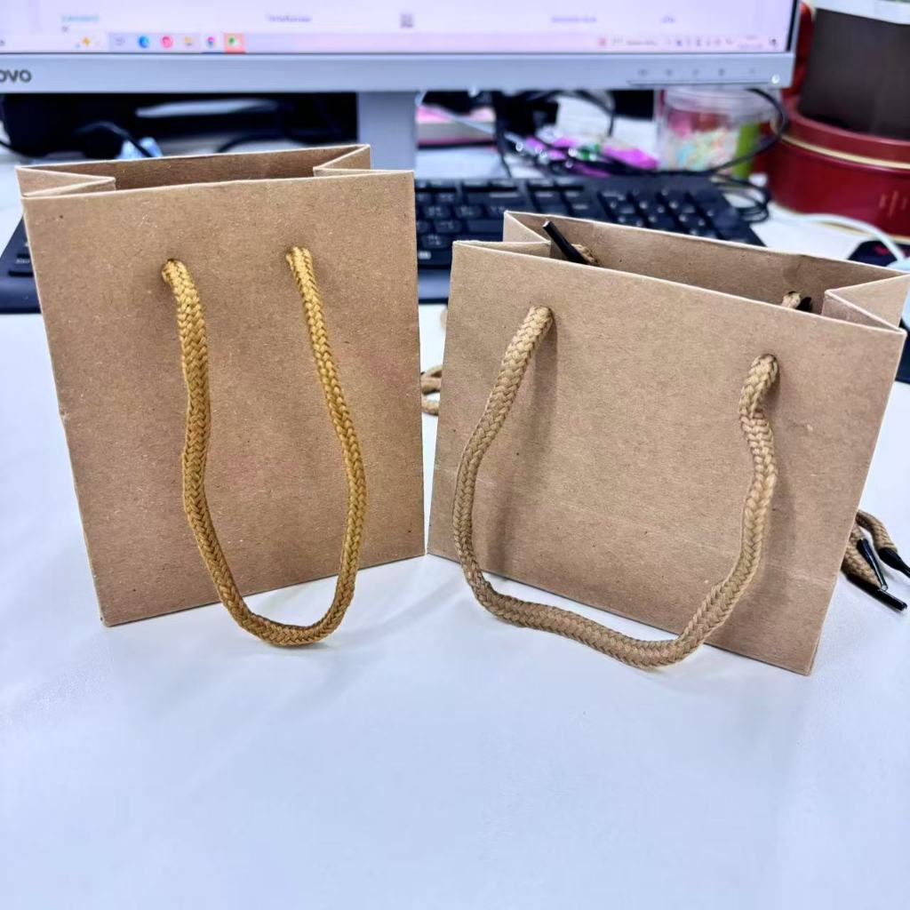 🌷🌷BAG🌷🌷 ถุงของขวัญ กระดาษคราฟท์ ขนาดมินิ แนวตั้ง แนวนอน 10*12*6 ซม. ใส่น้ำหอม เครื่องประดับ