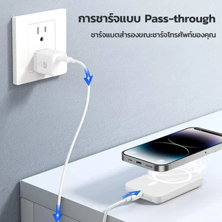 พาวเวอร์แบงค์ไร้สาย 10000mah ซาร์จเร็ว PD 20W Magnetic Powerbank แม่เหล็ก แบบพกพา ที่ชาร์จไร้สาย แบตสำรองไร้สาย