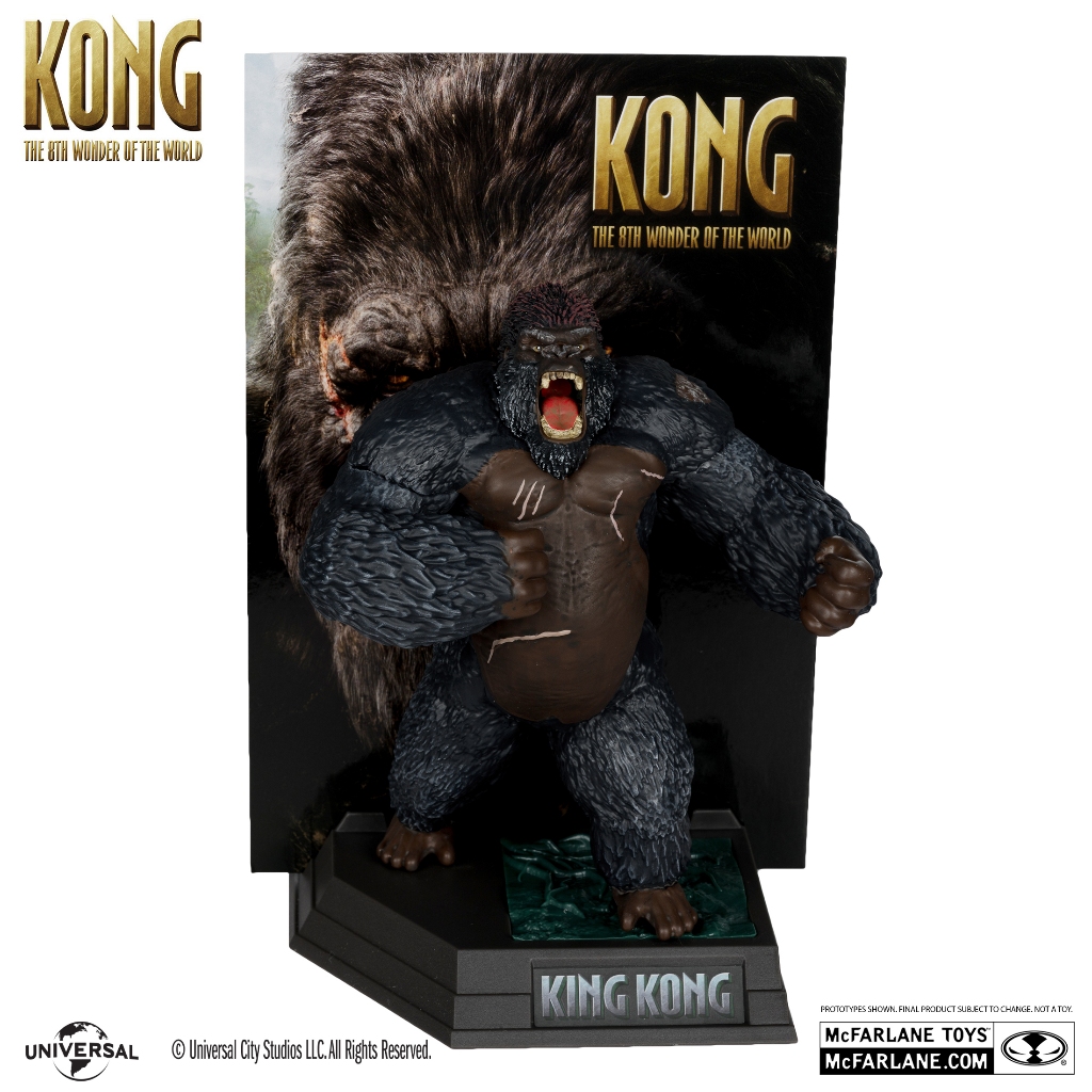 Mcfarlane Toys KING KONG (2005) 6" POSED 14077-INT