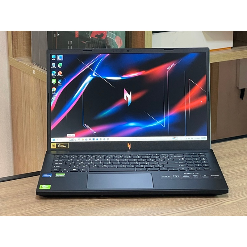Acer Nitro V 15 ANV15-51-55NS i5-13420H SSD512GB RAM16GB RTX 3050 (6GB GDDR6) สินค้ามือสอง ประกันศูน