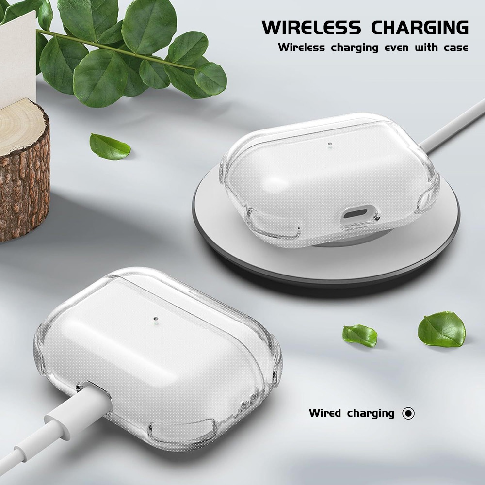 🔥ส่งจากไทย🔥หูฟังบลูทูธกันตก เคสนิ่มใส เหมาะกับ airpods4/3/2/1/pro/pro2 รูปที่ 2