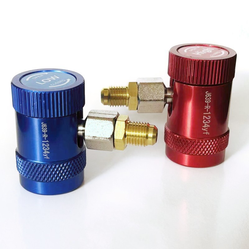 คอปเปอร์ เติมน้ำยาแอร์ R1234yf  อย่างดี AC Coupler R-1234yf