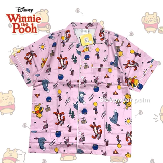ผ้าคอตตอนซิลล์|คอตตอนพรีเมี่ยม Disney winnie the pool (รอบอก42นิ้ว) ลิขสิทธิ์แท้